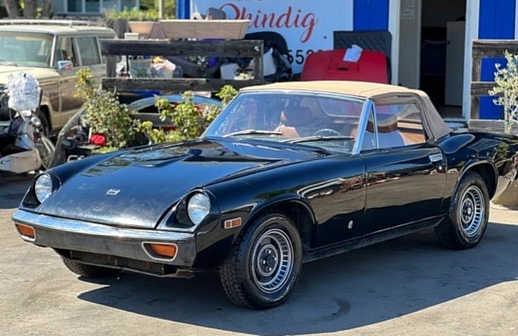 Jensen-Healey convertible left front profile