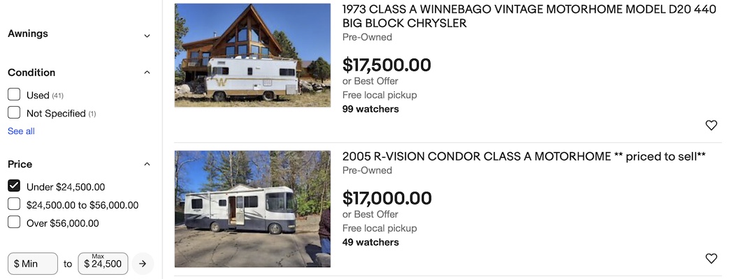 Search by price