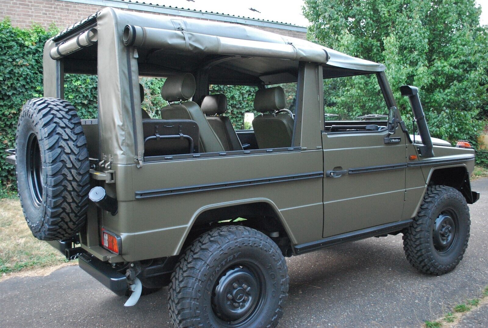 A Rugged 1986 MercedesBenz GWagen with a Modern Powertrain eBay