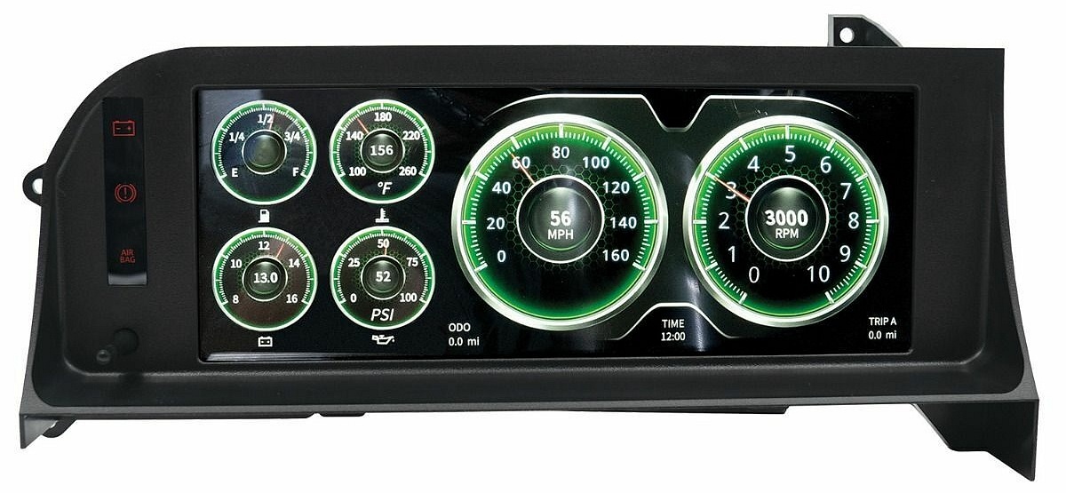 AutoMeter 1987 - 1993 Ford Mustang digital Invision dash kit