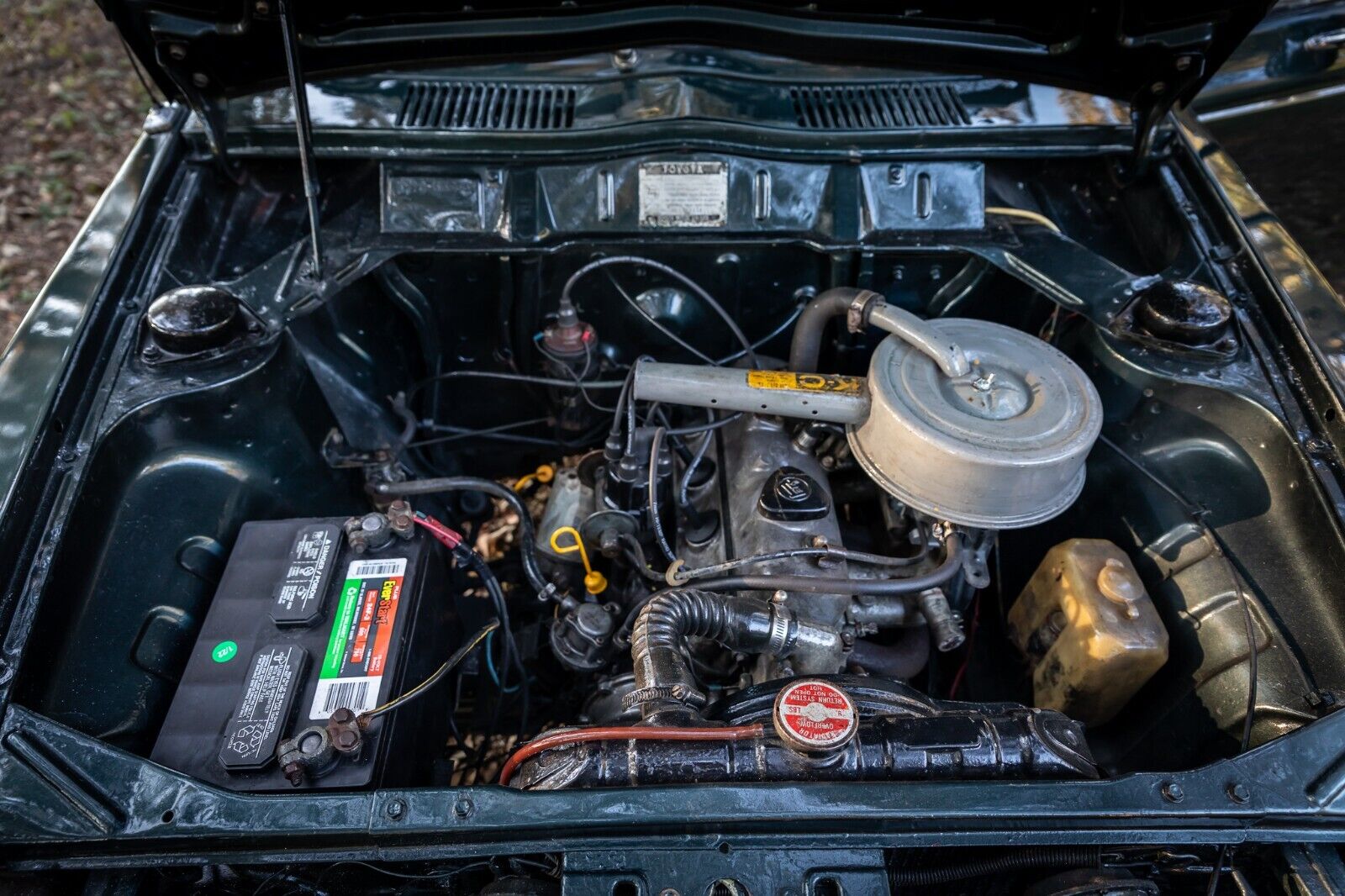 1969 Toyota Corolla - 1.1-liter four-cylinder engine
