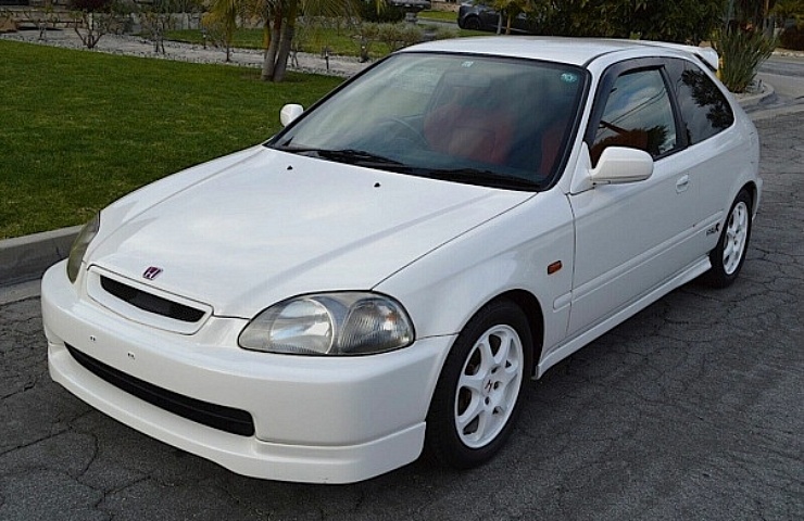 1997 Honda Civic Type R - left front profile