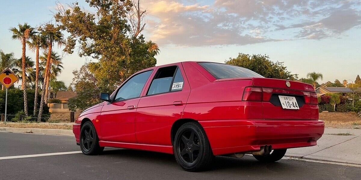 A '97 Alfa Romeo 155 in California by Way of Japan - eBay