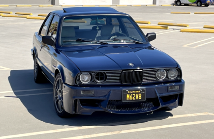 1986 BMW 325 - M62 V-8 swap - front - featured