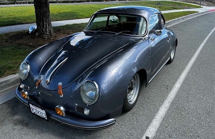 356 Speedster replica - left front profile high - featured