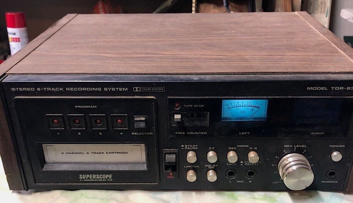 Vintage Marantz eight_track home audio component
