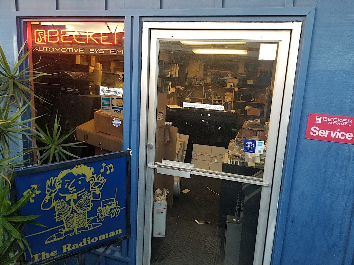 Radioman's storefront