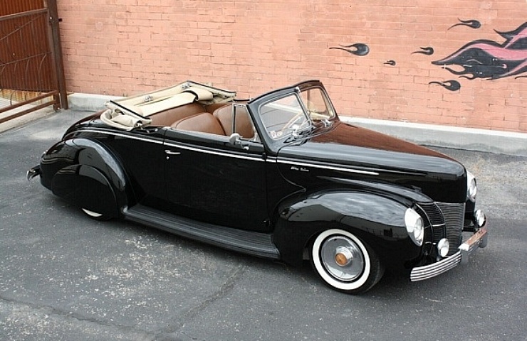 1940 Ford Deluxe - right side - top down - featured