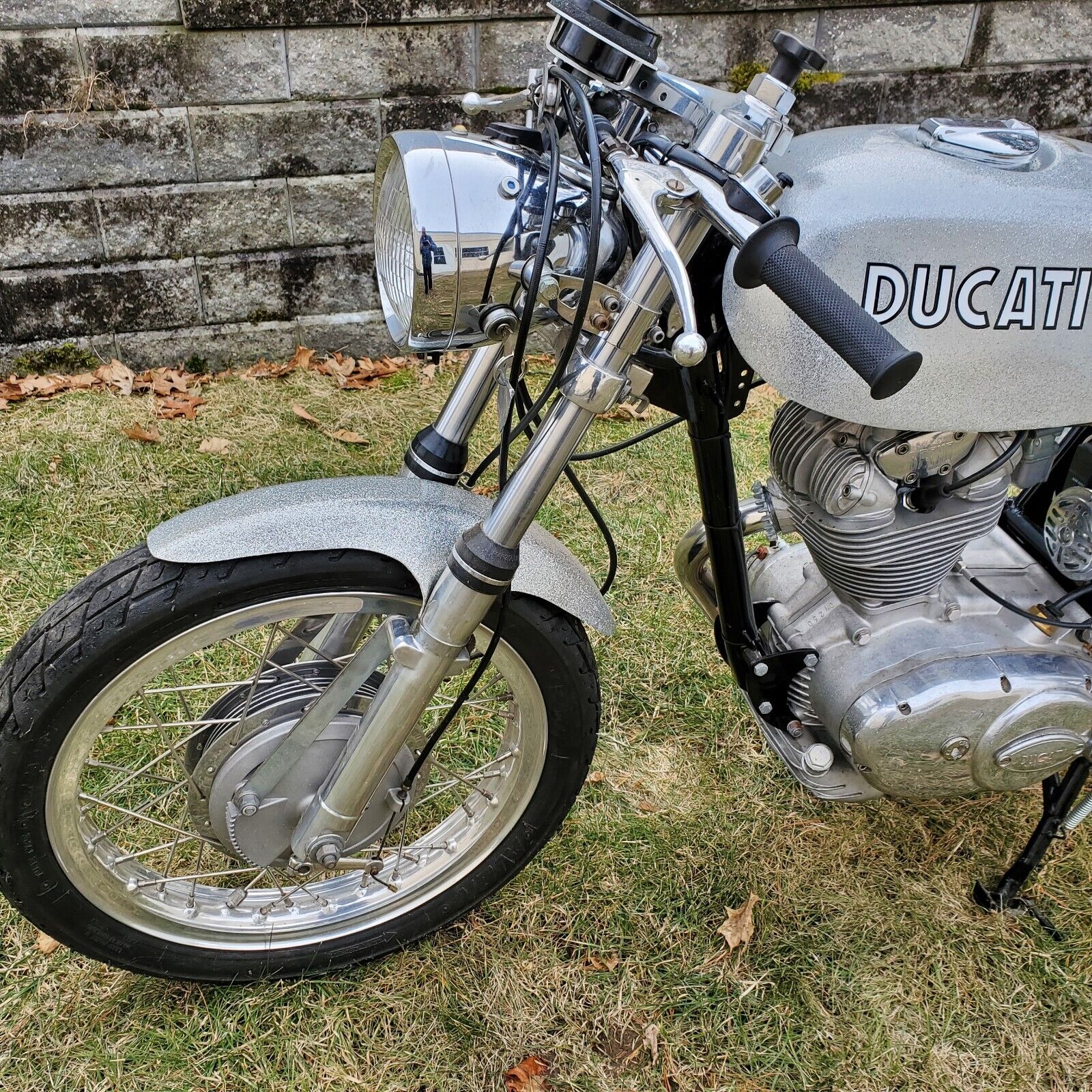 1971 Ducati 250 Desmo Silver Shotgun Still Glitters eBay Motors Blog