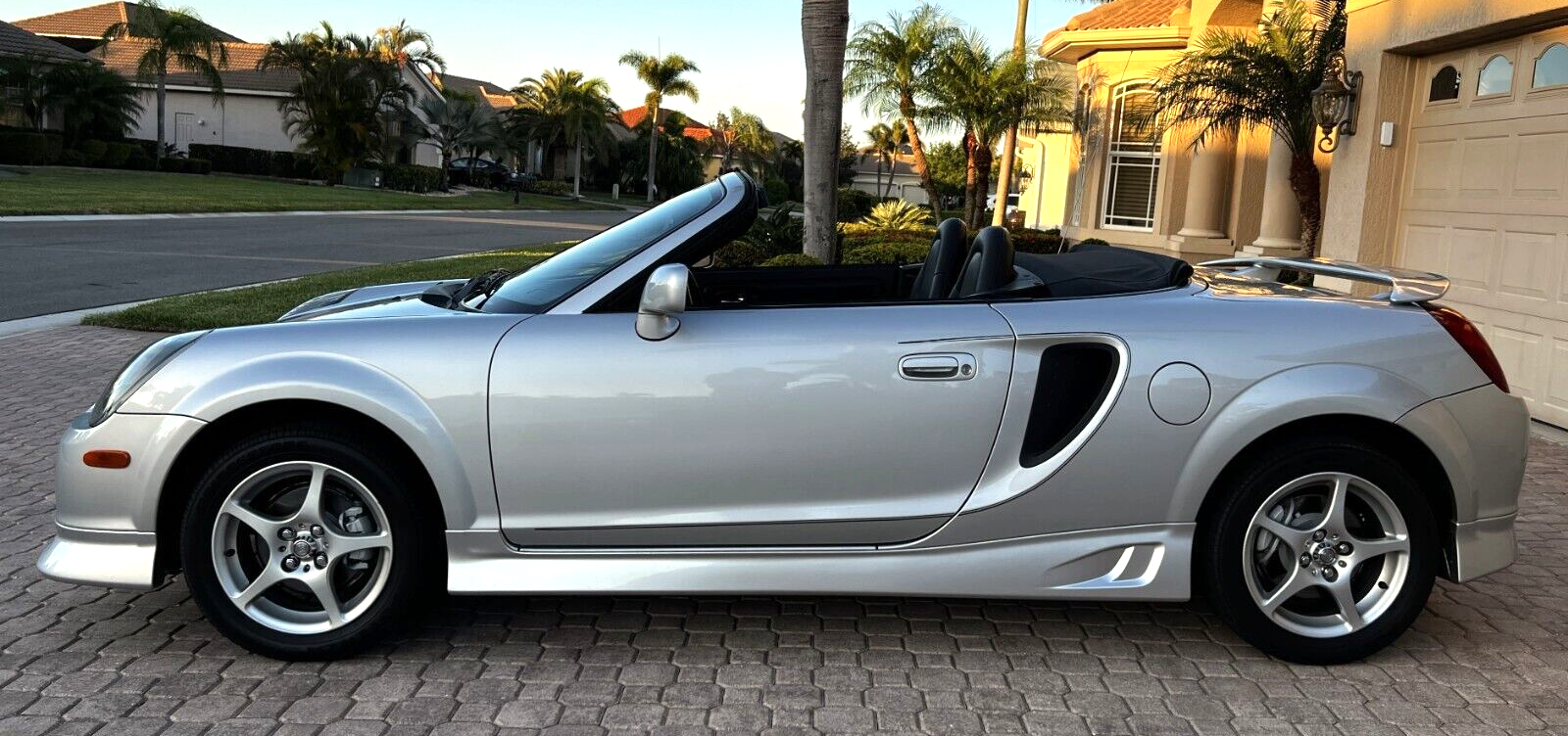 left side view - top down