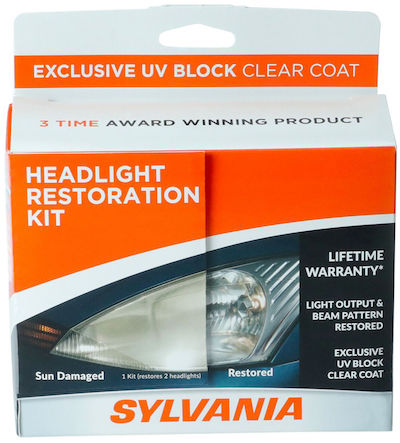 Sylvania headlight restoration kit