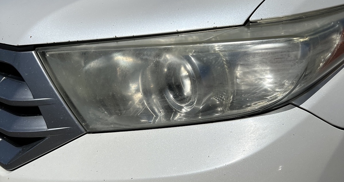 Cleaning fogged headlights is a popular D-I-Y task.