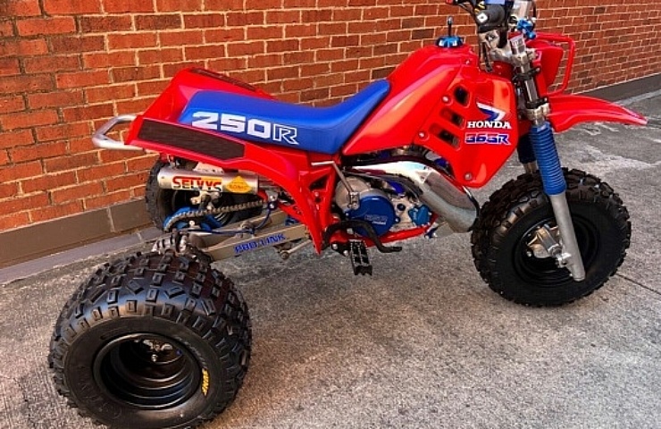 1985 Honda ATC250R - ATC363R resto mod - right side - featured