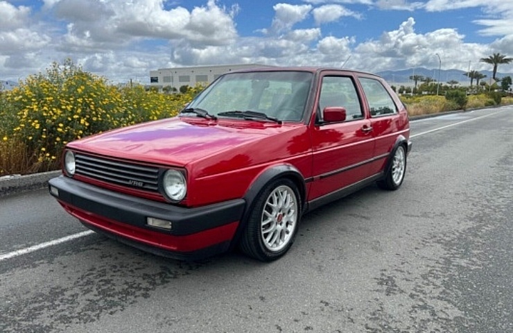 1990 Volkswagen Golf GTI - left front profile - featured