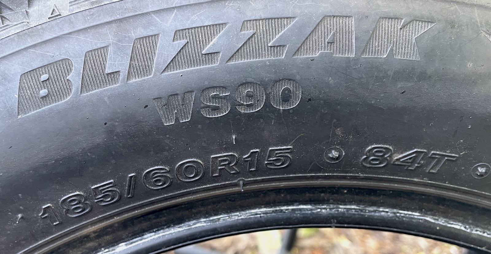 Bridgestone Blizzak - tire load index 