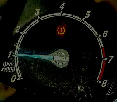 Ford Fiesta TPMS lit up