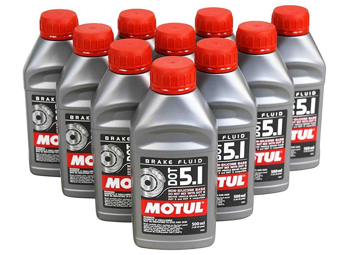 Brake Fluid Types Compared: DOT 3, 4, 4 LV, 5 and 5.1 