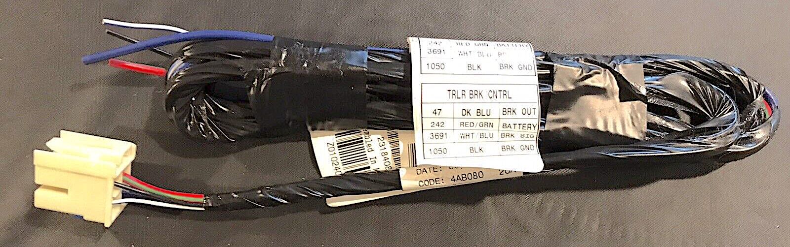 OEM GM trailer brake controll wire harness