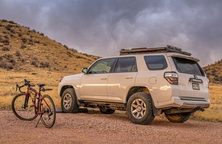 Toyota 4Runner on BF Goodrich all-terrain tires