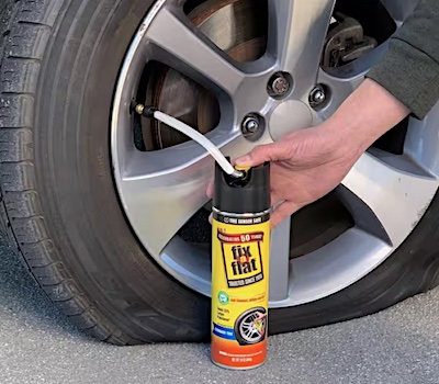 Fix-a-Flat at work