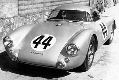 1953 Porsche 550 Spyder at 24 Hours of Le Mans 