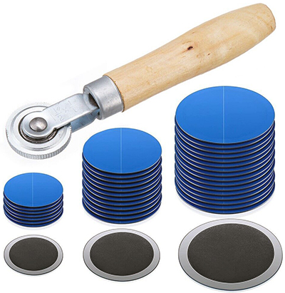 Tire repair patches