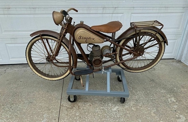 1955 Simplex Servi Cycle - left side - featured