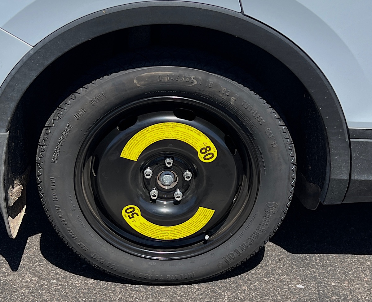 Continental temporary spare tire