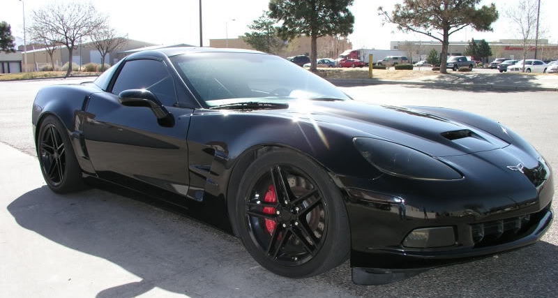 Corvette C6 smoked leadlights