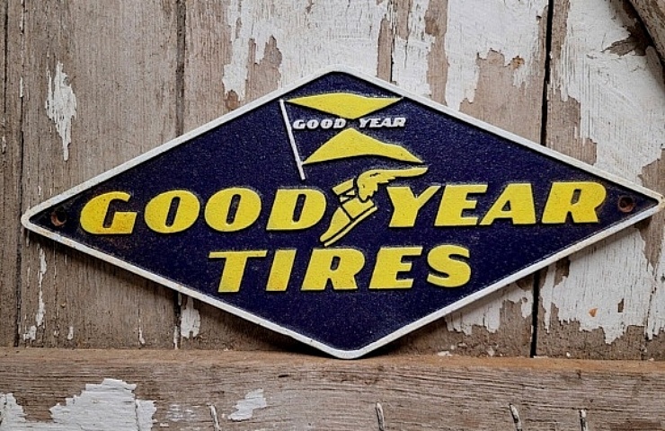 Goodyear tire sign - featured