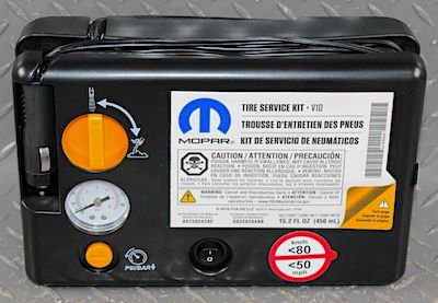 MOPAR tire inflation kit