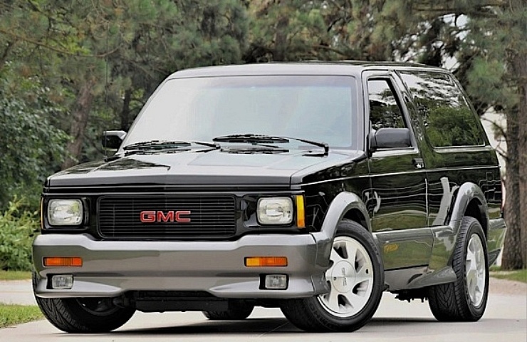1993 GMC Typhoon - left front profile - featured