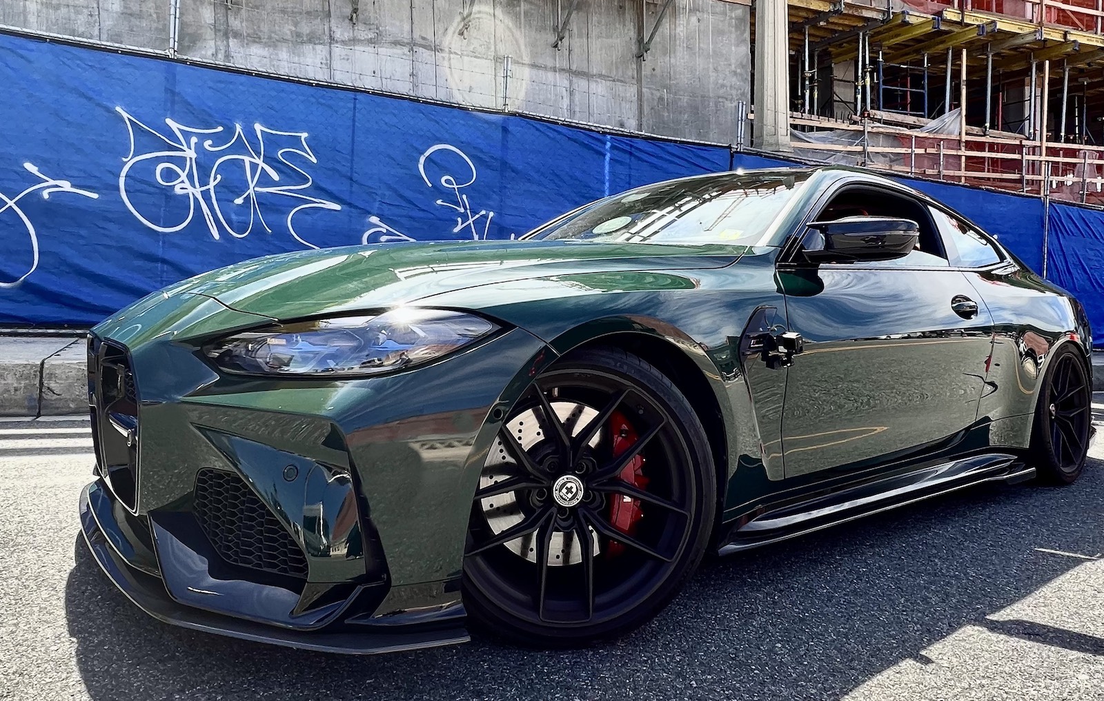 TJ Hunt's modded BMW M4 XDrive Competition