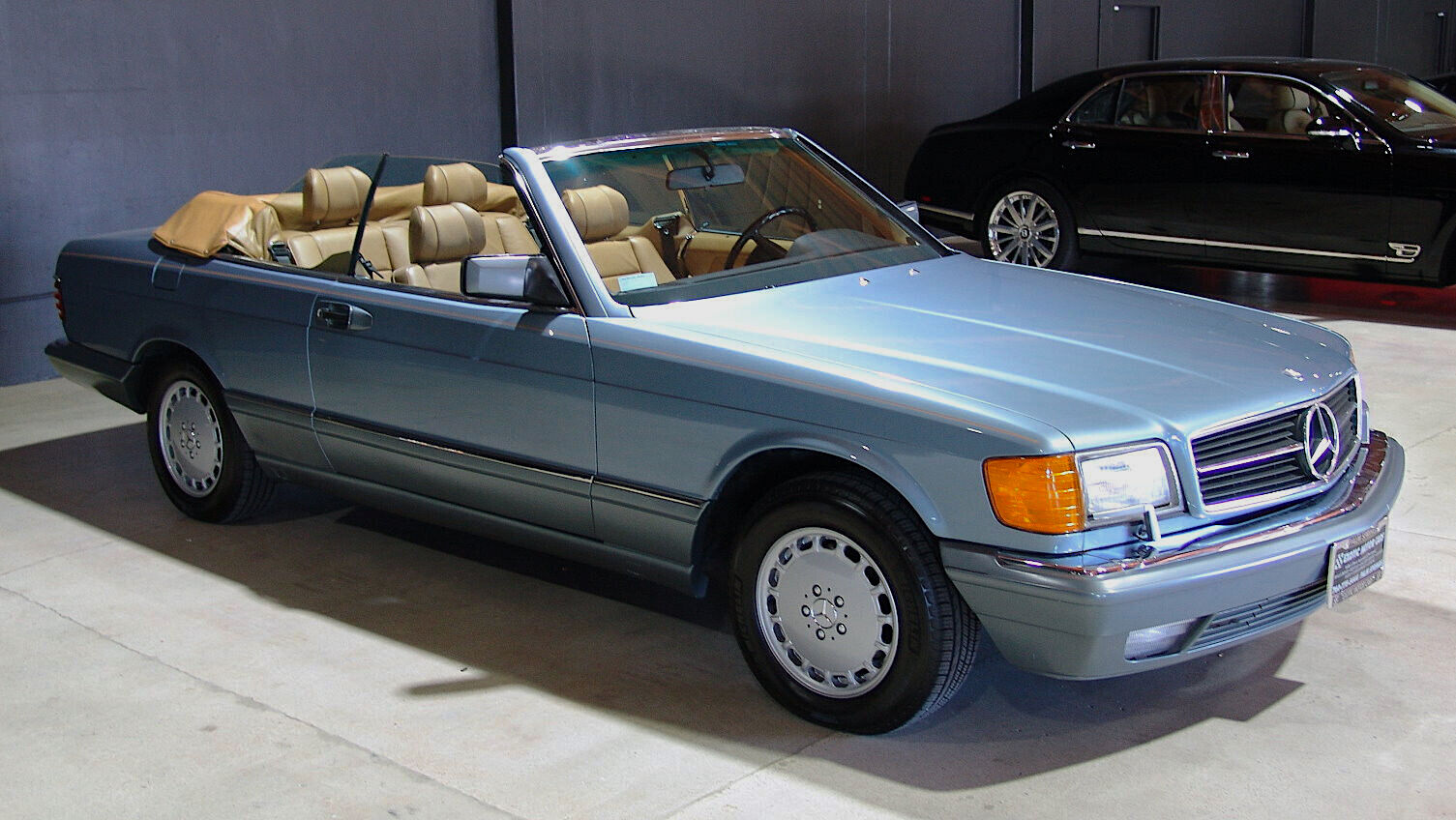 1986 MercedesBenz 560SEC A OneofaKind Convertible Flagship eBay