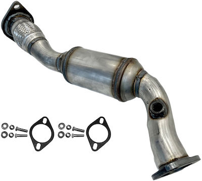 Catalytic converter with gaskets and hardware