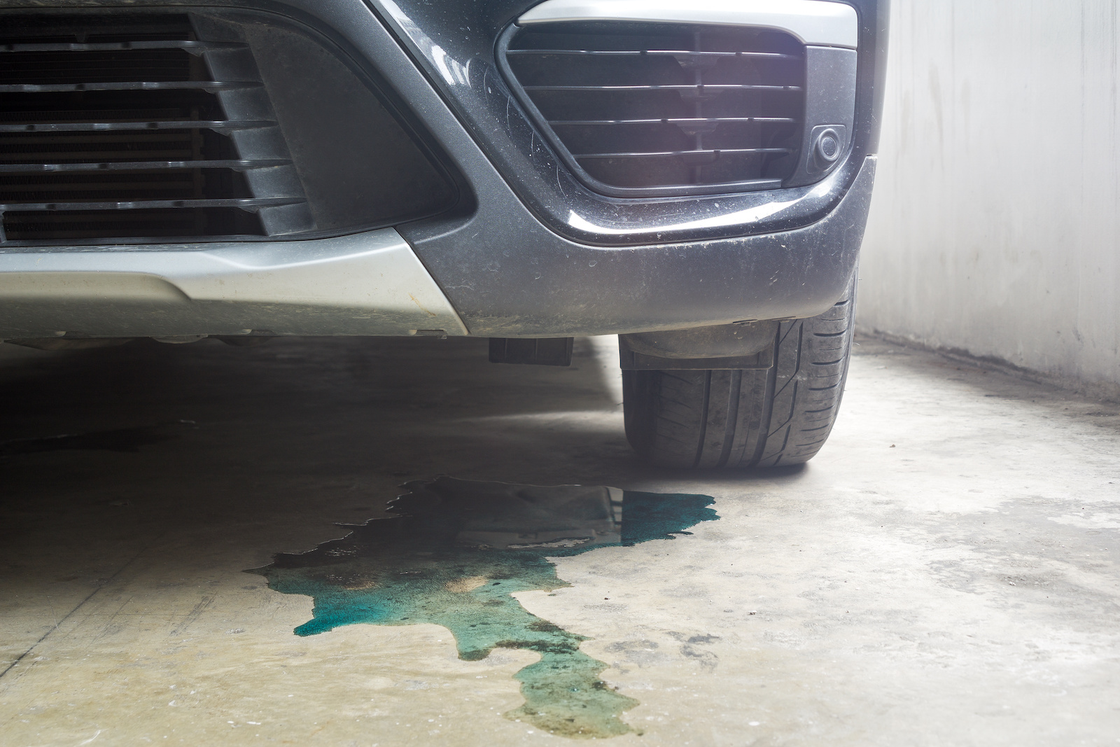 Anti-freeze leak on concrete