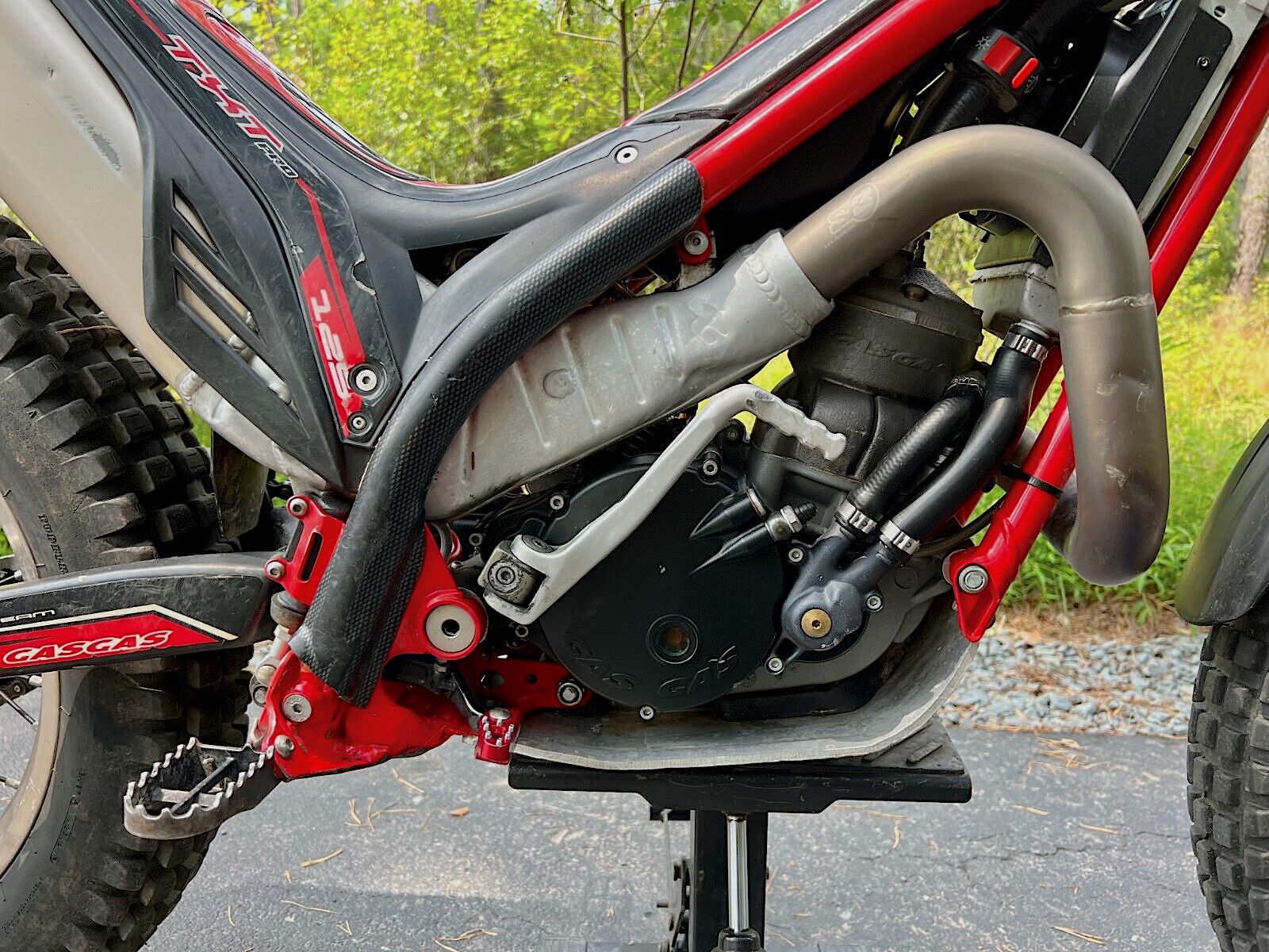 2010 Gas Gas Pro TXT 125 - engine right