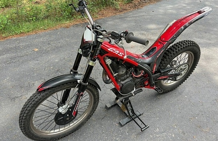 2010 Gas Gas Pro TXT 125 - left side above