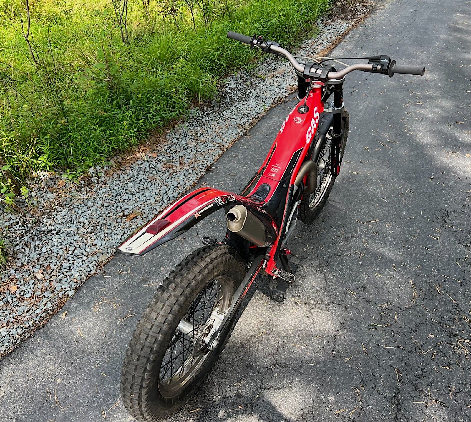 2010 Gas Gas Pro TXT 125 - right rear above