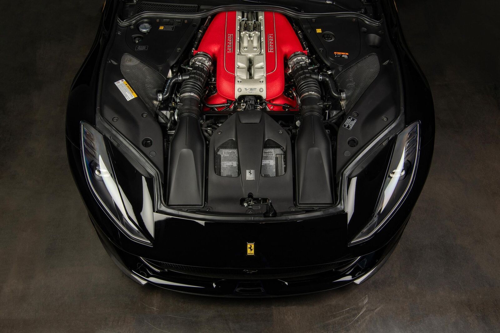 2023 Ferrari 812 GTS V-12 engine