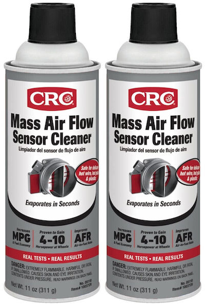 CRC mass air flow sensor cleaner