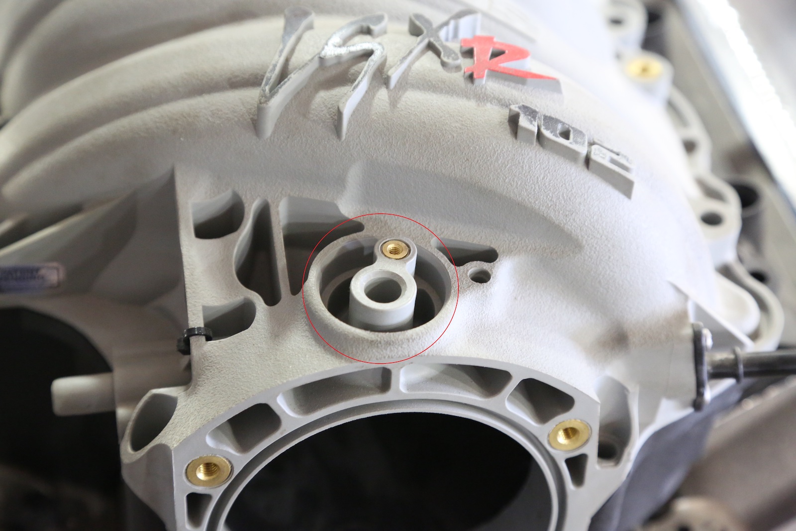 LSXR V-8 engine