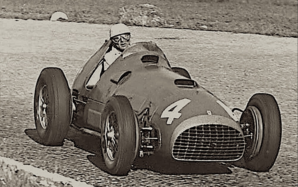Luigi Villoresi V-12 engine Ferrari 375 - 1951 Italian Grand Prix