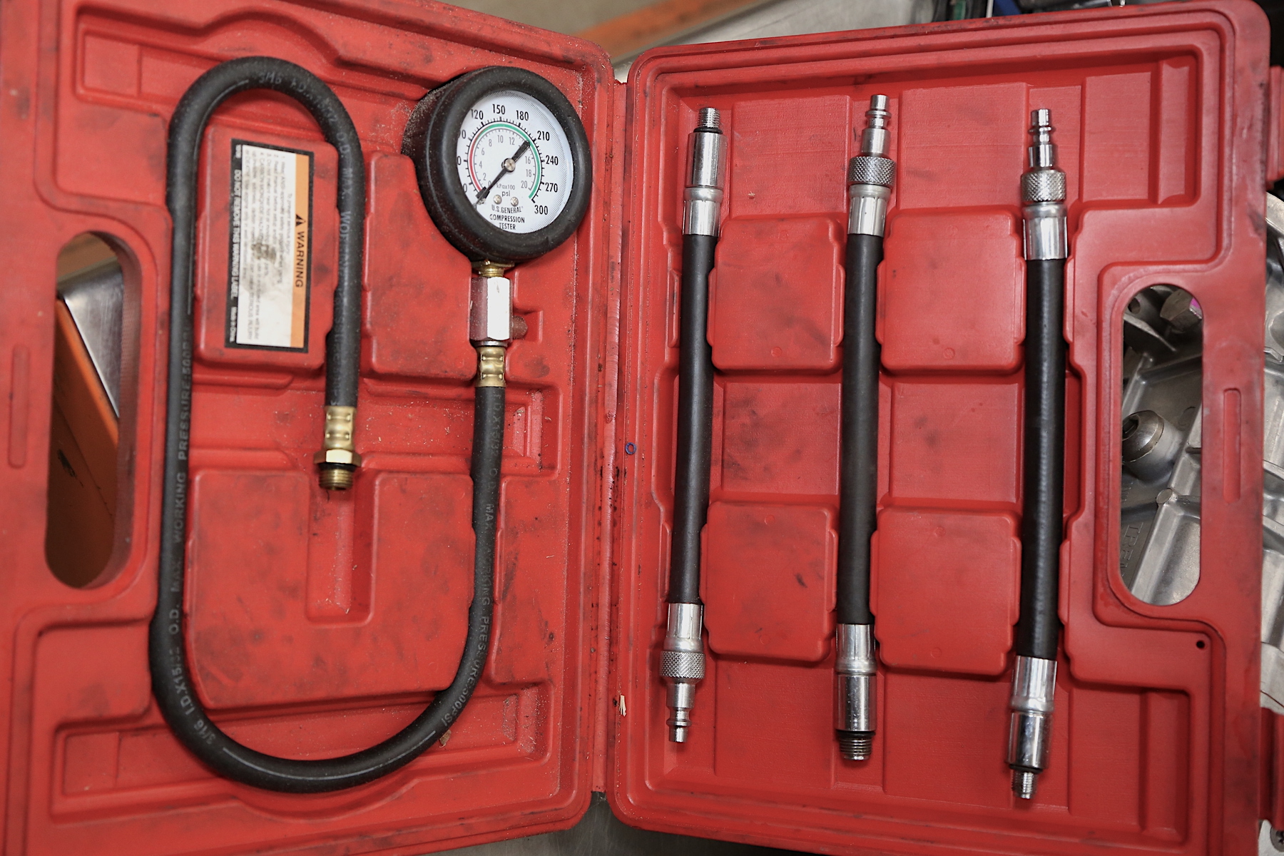 engine compression test kit 01 1600