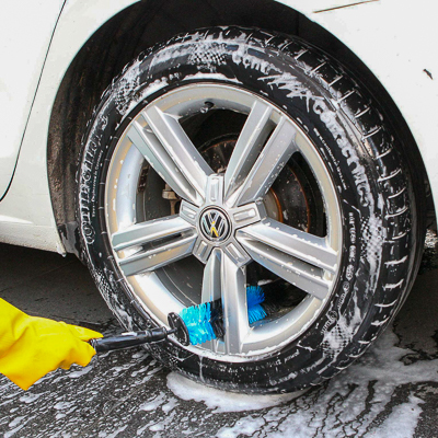Air Cooled VW Car Wash Brush w/ Long Handle