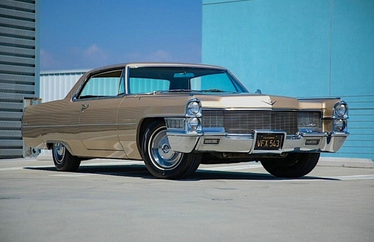 1965 Cadillac Coupe DeVille - right front profile - featured