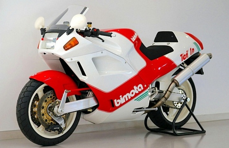 1991 Bimota Tesi 1D 904 - left front profle - featured