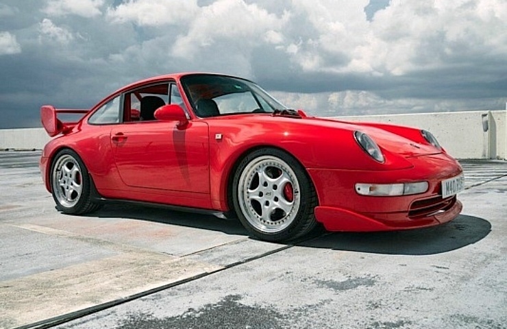 1995 Porsche 993 RSA - right front profile - featured