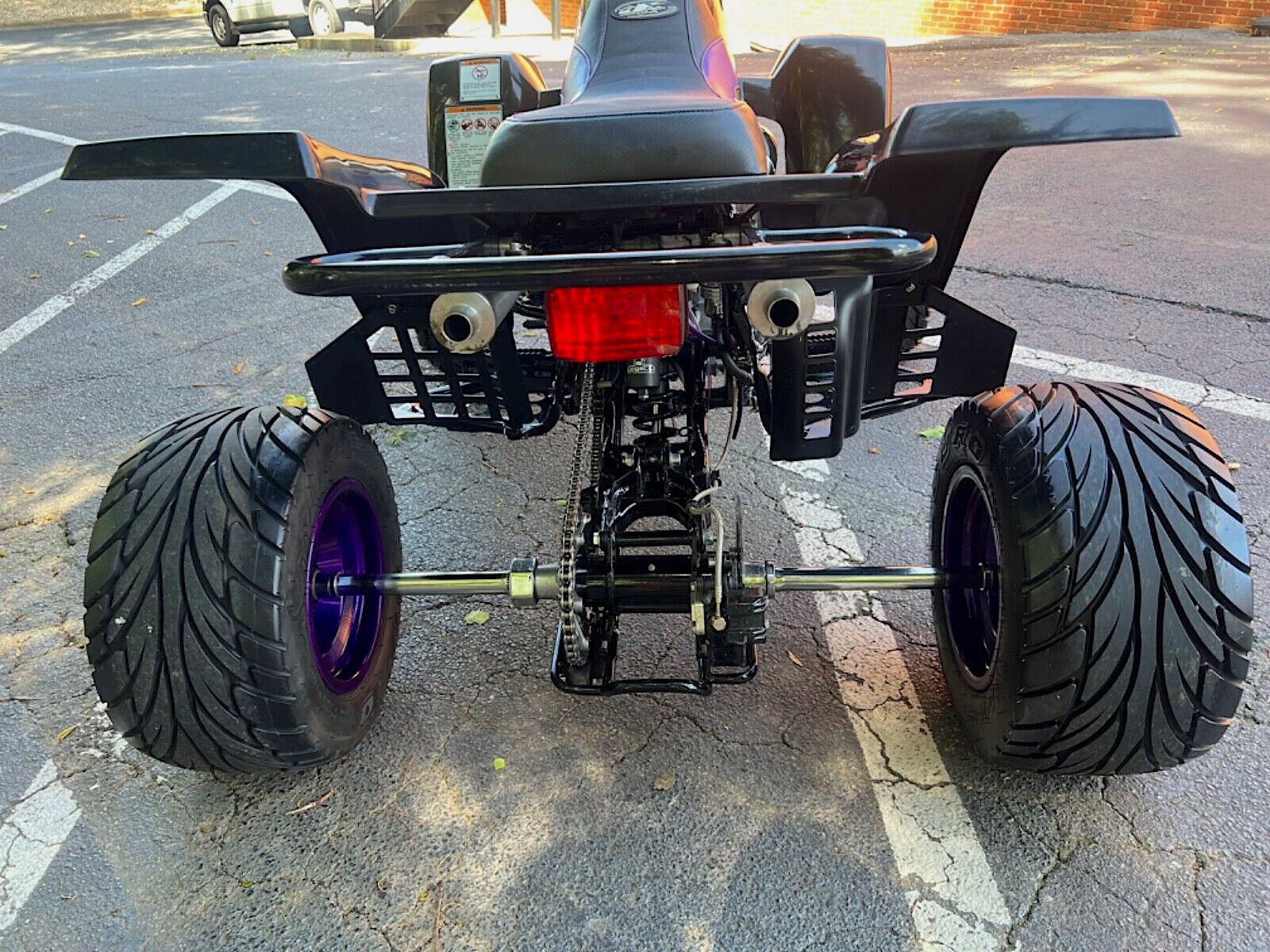 Yamaha Banshee restomod - 421 Cheetah - rear 