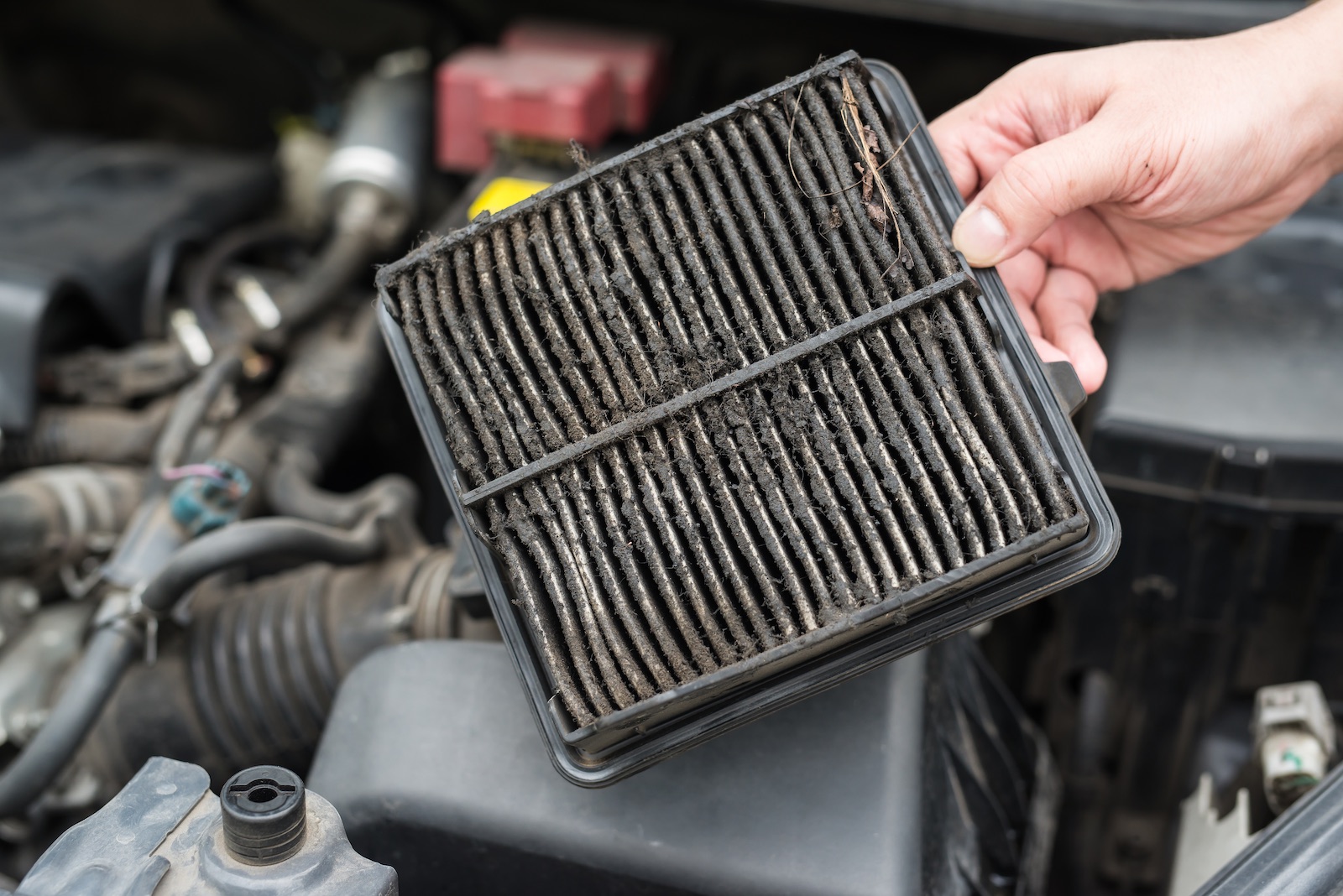 Changing engine air filter deals